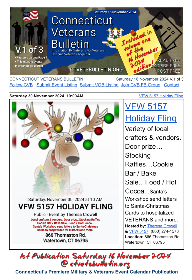 VFW 5157 Holiday Fling