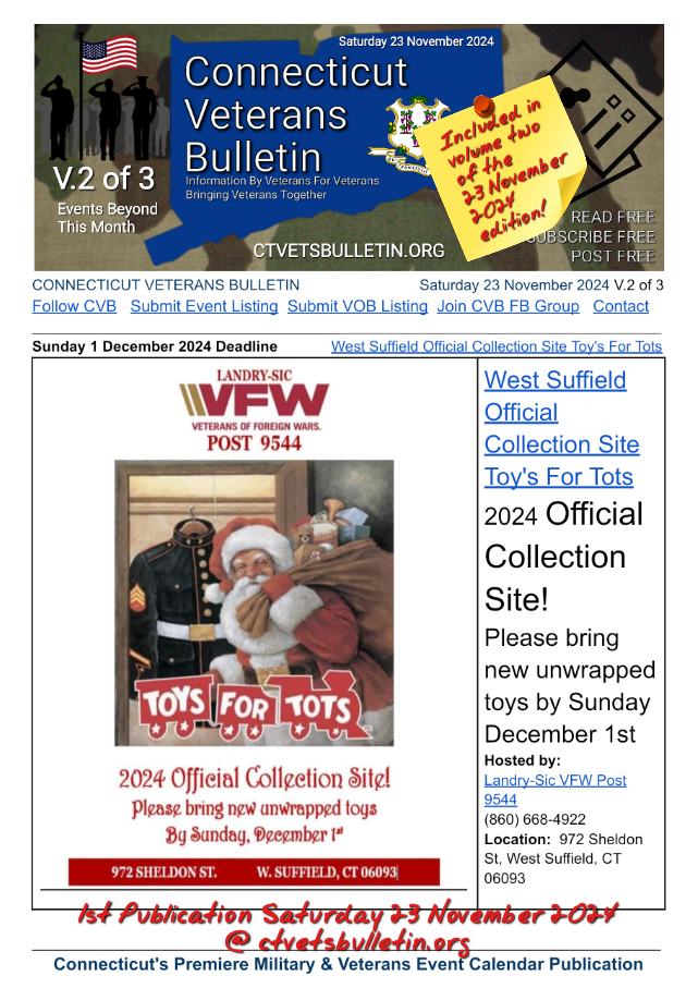 West Suffield Official Collection Site Toy's For Tots