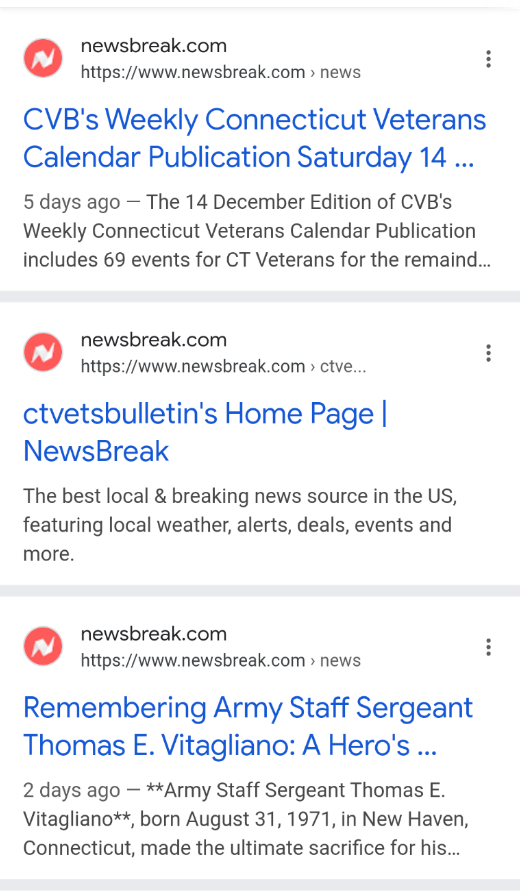 CVB on Newsbreak Posts