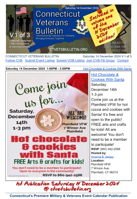 Hot Chocolate & Cookies With Santa