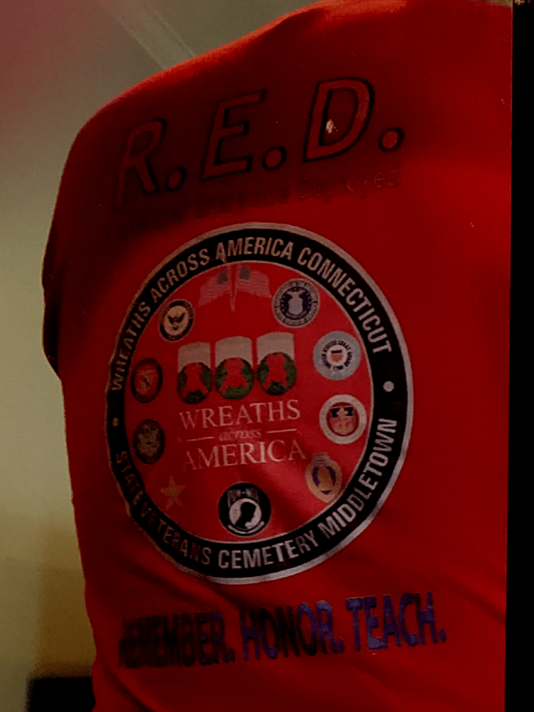 RED FRIDAY 13 December 2024 National Wreaths Across America Eve CVB