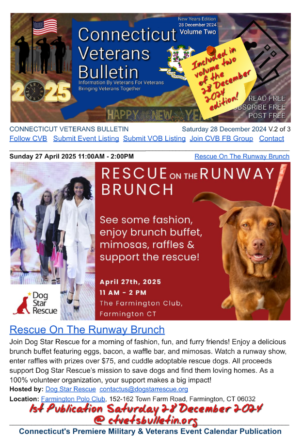 Rescue On The Runway Brunch