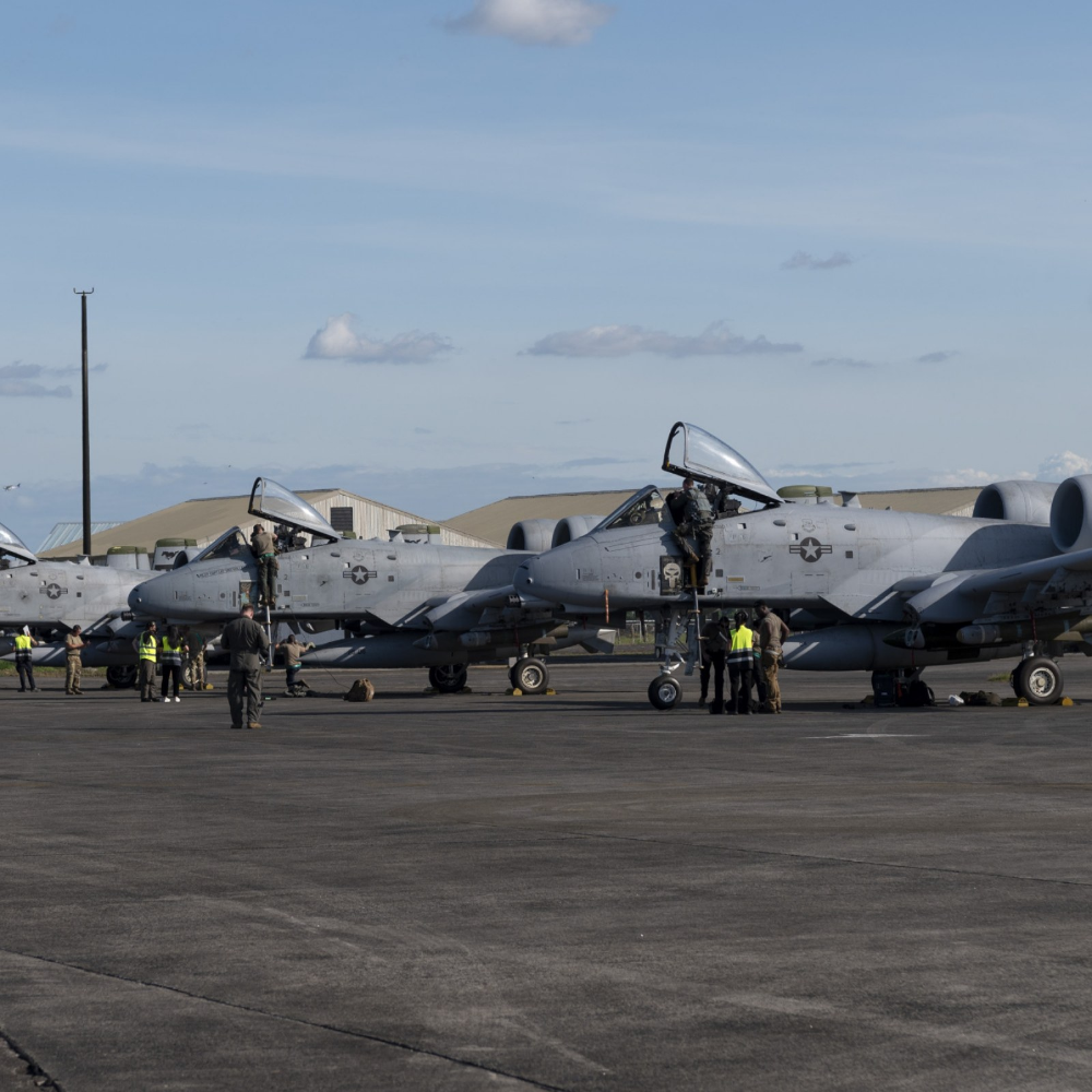 U.S. A-10 Thunderbolt II Aircraft Deployed to the Philippines for Joint Training Exercises