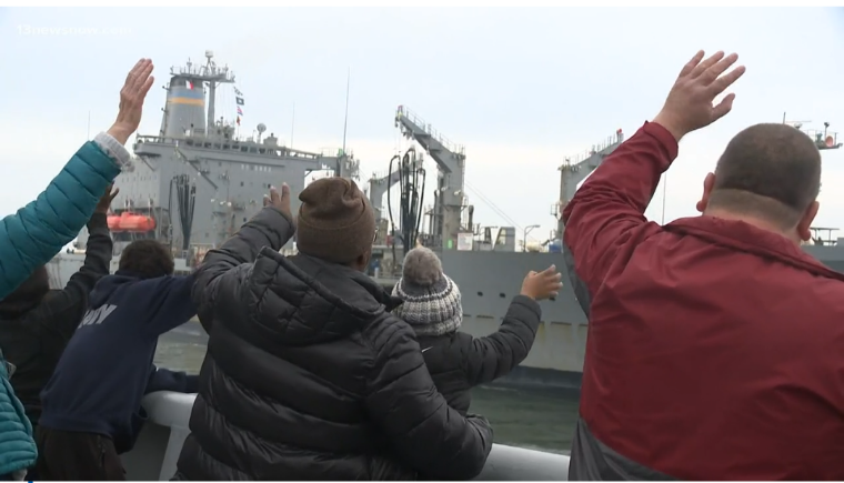 USNS Patuxent Returns to Norfolk After 10-Month Deployment