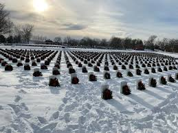 Wreaths Across America State Veterans Cemetery Middletown Connecticut