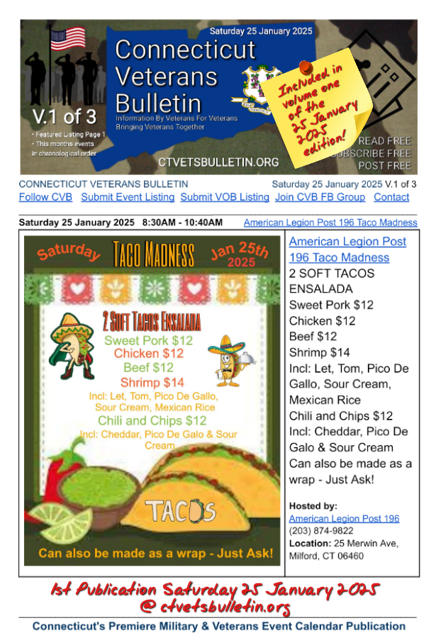 American Legion Post 196 Taco Madness