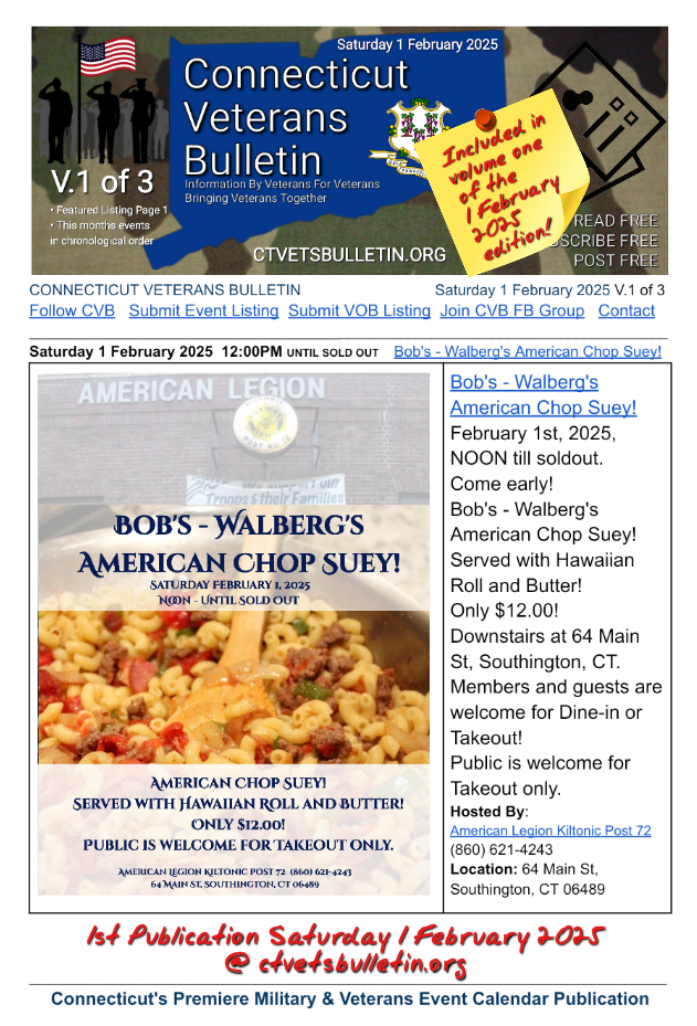 Bob's - Walberg's American Chop Suey!