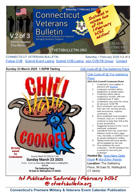 Chili Cook-off @ The Gathering Place