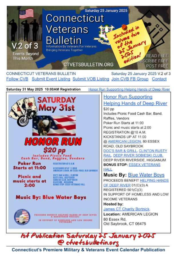 Honor Run Supporting Helping Hands of Deep River