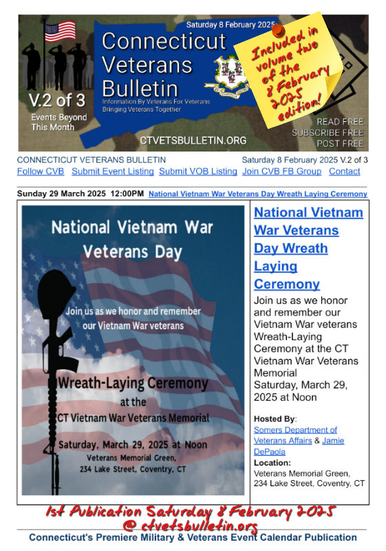 National Vietnam War Veterans Day Wreath Laying Ceremony