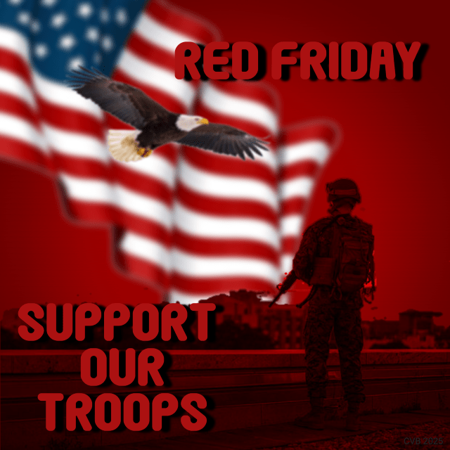 RED FRIDAY 31 January 2025 CVB