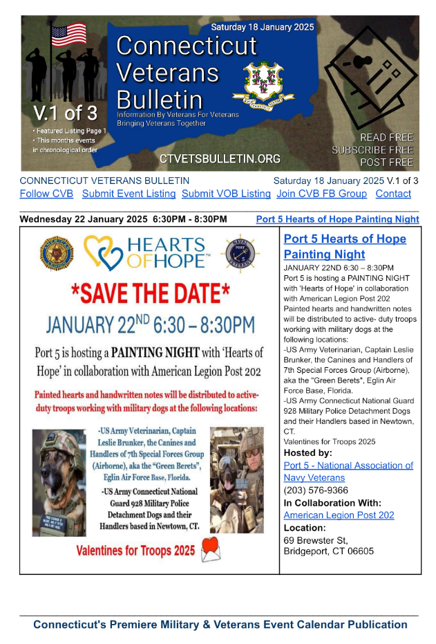 Port 5 Hearts of Hope Painting Night