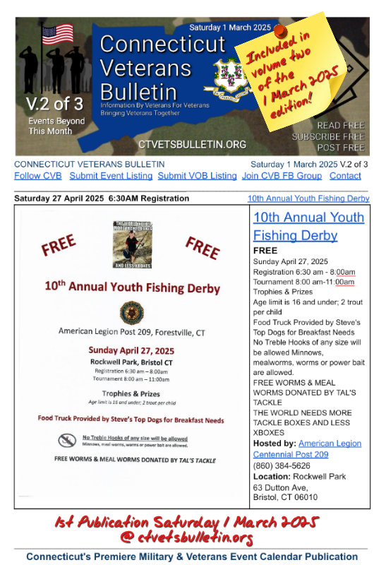 10th Annual Youth Fishing Derby