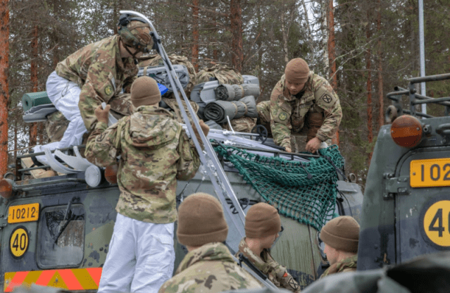 10th Mountain Division Soldiers Prepare for Arctic Training at Sodonkyla