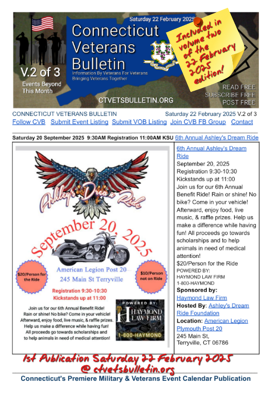 6th Annual Ashley's Dream Ride