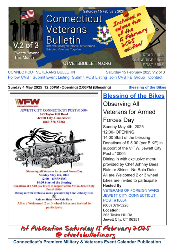 Blessing of the Bikes