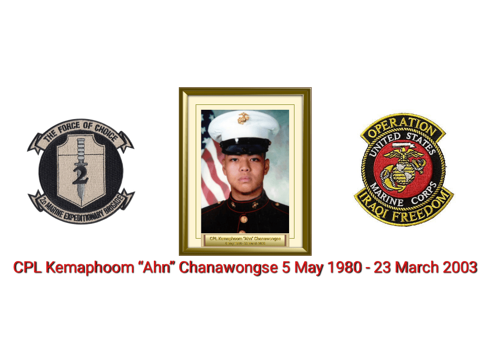 CPL Kemaphoom “Ahn” Chanawongse 5 May 1980 - 23 March 2003 featured