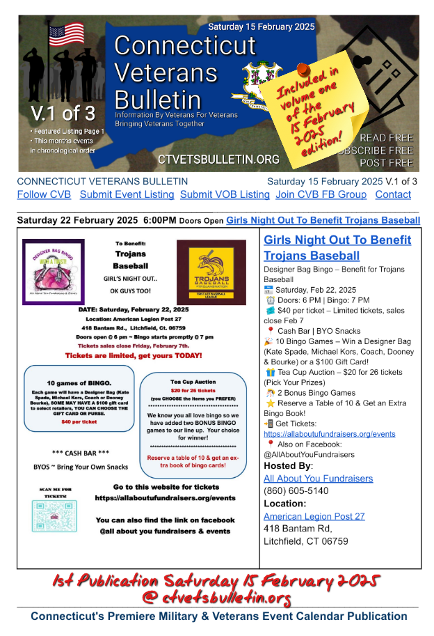 Girls Night Out To Benefit Trojans Baseball