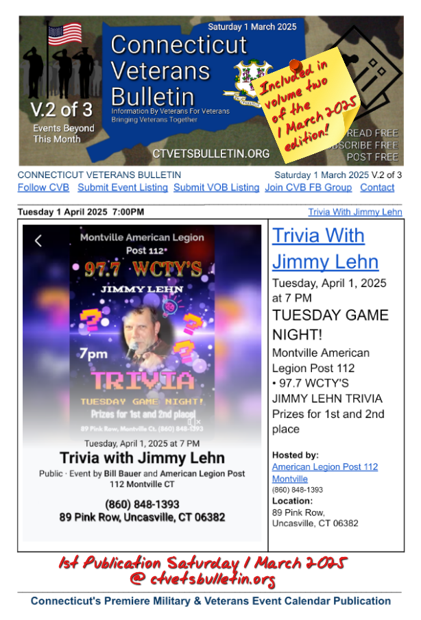 Trivia With Jimmy Lehn