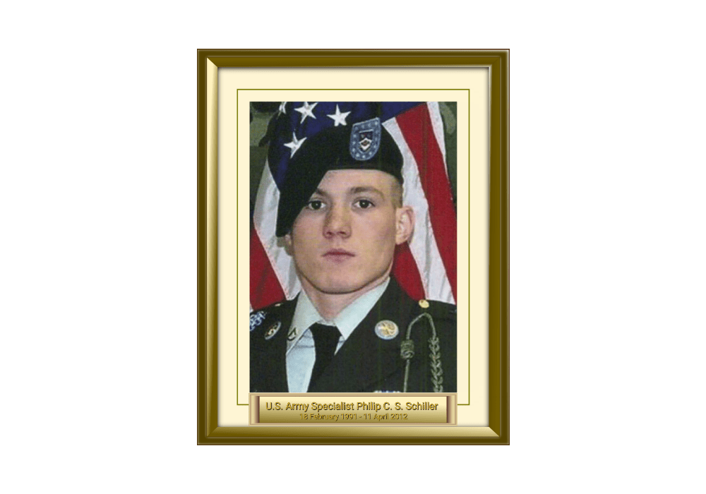 U.S. Army Specialist Philip C. S. Schiller 18 February 1991 - 11 April 2012