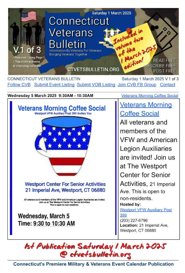 Veterans Morning Coffee Social