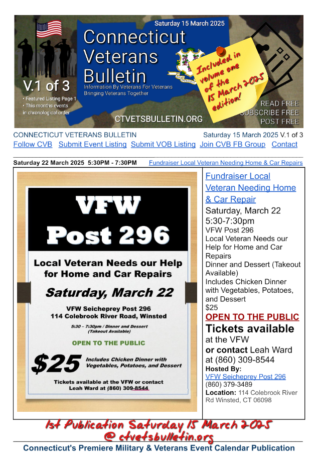 Fundraiser Local Veteran Needing Home & Car Repair