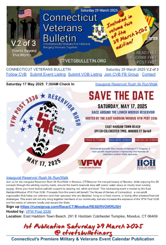 Inaugural Reservoir Rush 5k Run-Walk