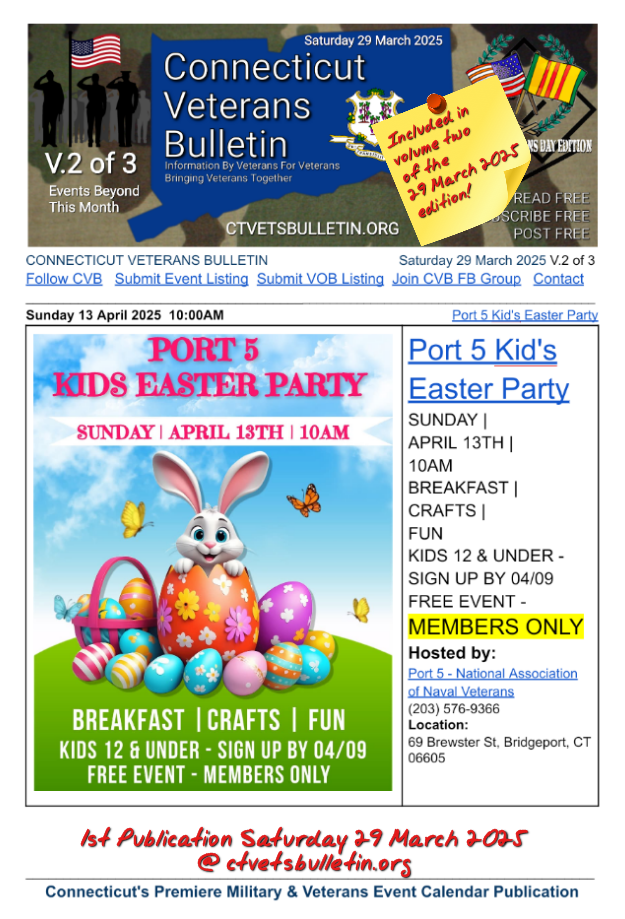 Port 5 Kid's Easter Party
