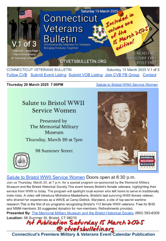 Salute to Bristol WWII Service Women