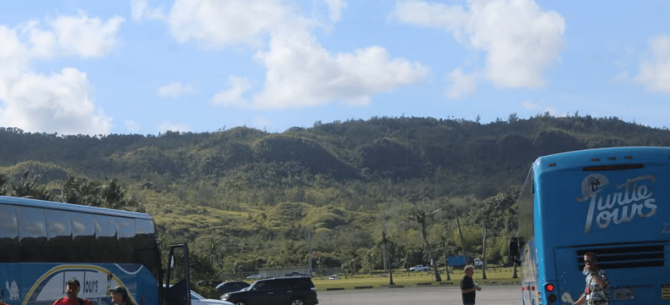 This is the challenging terrain where the 3rd Marine Division fought uphill against the enemy. You are looking at the very ground where the Marines of Joe’s unit landed and engaged in battle