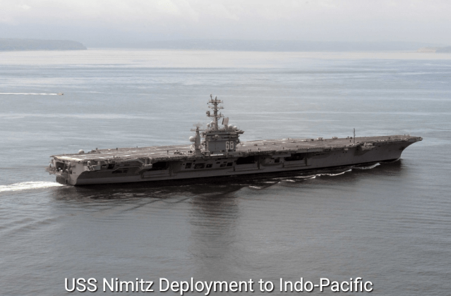 U.S. Navy Shifts Carrier Deployments to Strengthen Indo-Pacific and Middle East Operations