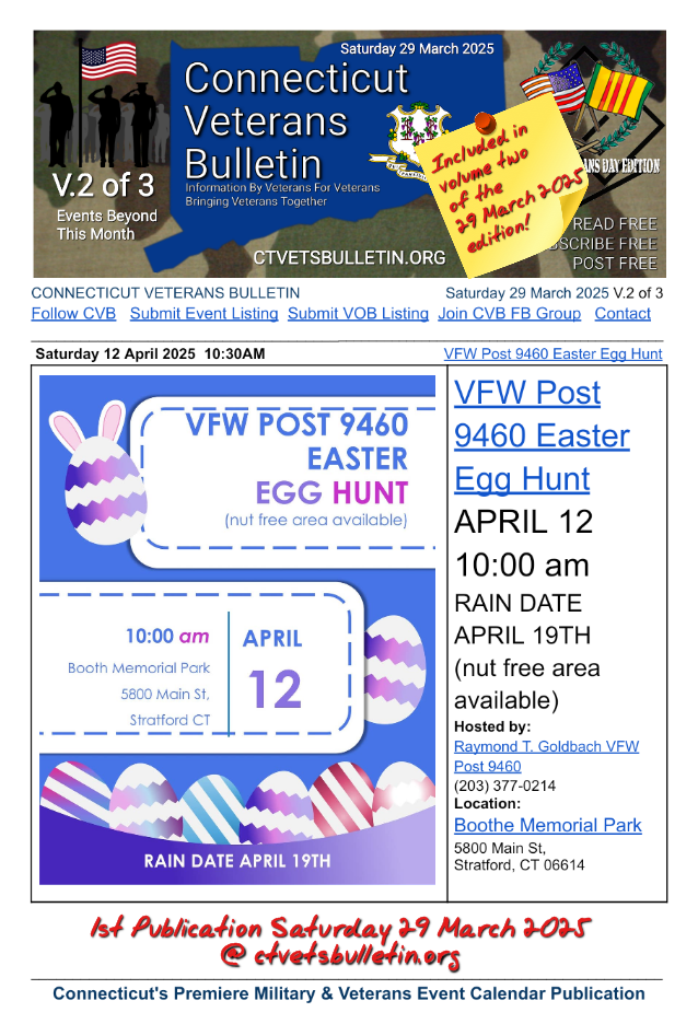 VFW Post 9460 Easter Egg Hunt