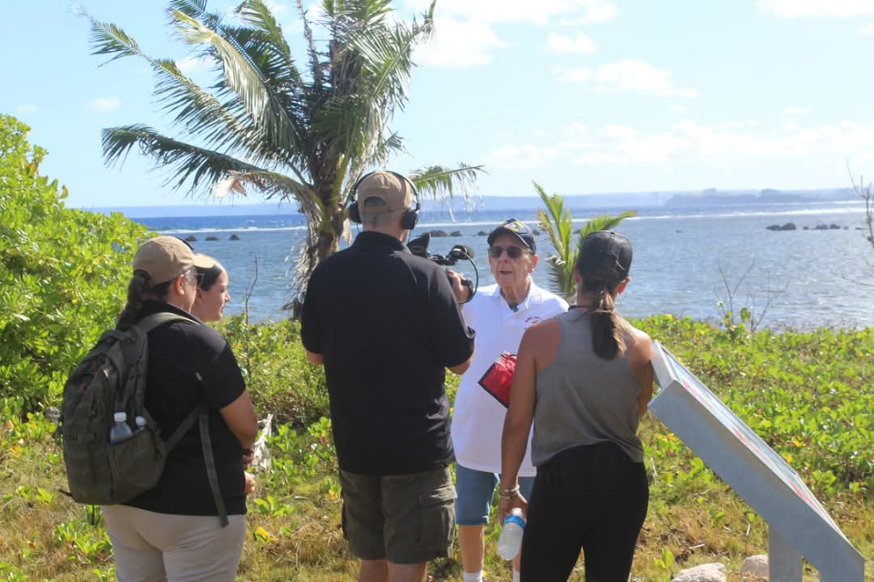 World War II veteran and Iwo Jima survivor Joe Caminiti interview in Guam