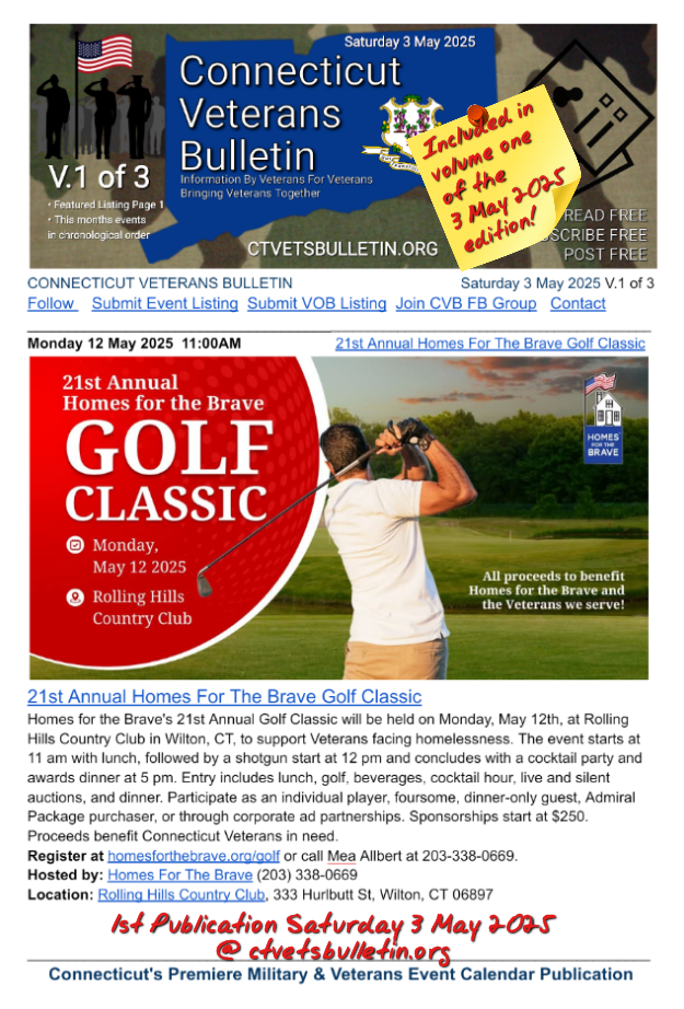 21st Annual Homes For The Brave Golf Classic