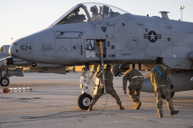 A-10 Warthogs Redeployed to the Middle East Amid U.S. Military Buildup