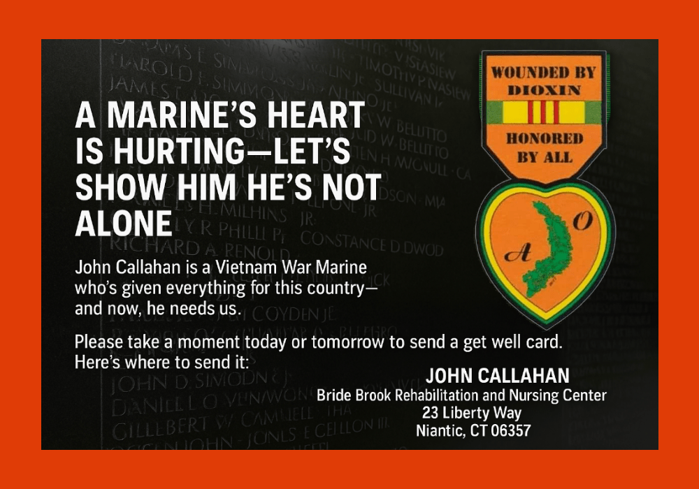 A Connecticut Marine’s Heart Is Hurting—Let’s Show Him He’s Not Alone