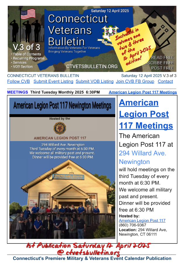 American Legion Post 117 Meetings
