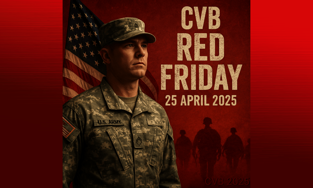 CVB RED FRIDAY 25 April 2025
