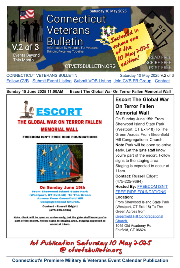 Escort The Global War On Terror Fallen Memorial Wall