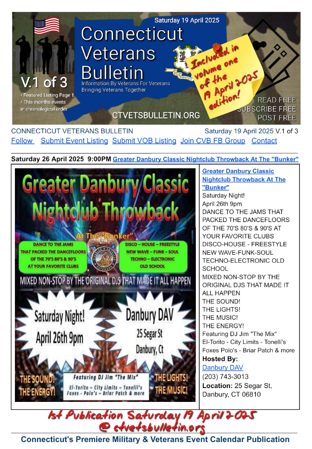 Greater Danbury Classic Nightclub Throwback At The Bunker