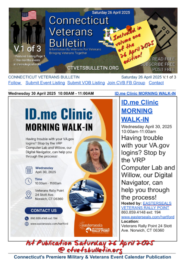 ID.me Clinic MORNING WALK-IN