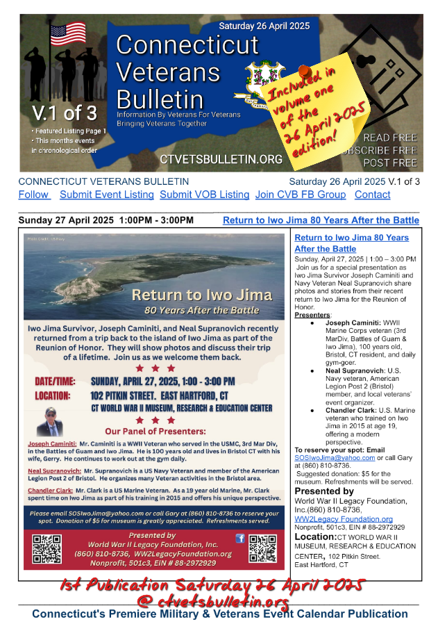 Return to Iwo Jima 80 Years After the Battle