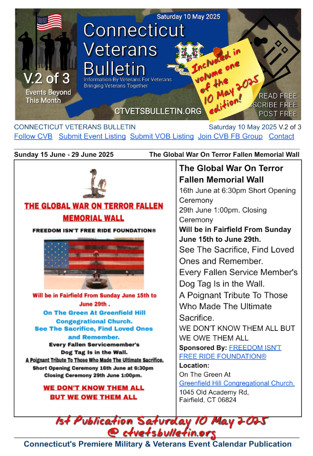 The Global War On Terror Fallen Memorial Wall