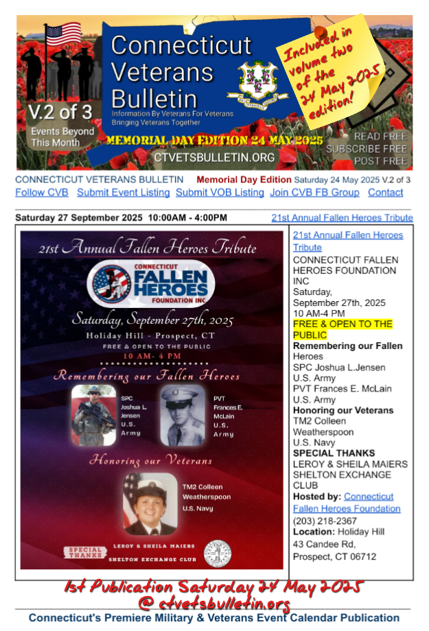 21st Annual Fallen Heroes Tribute