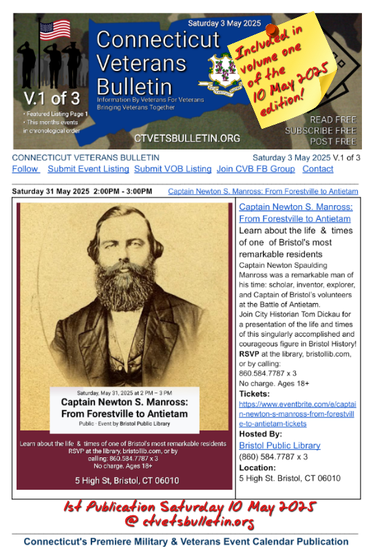 Captain Newton S. Manross: From Forestville to Antietam