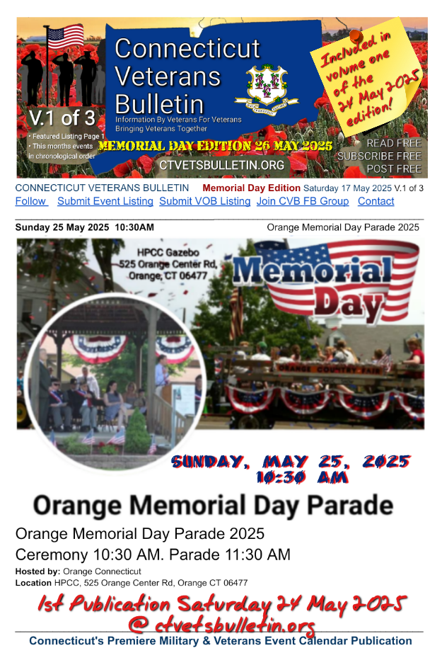 Orange Memorial Day Parade 2025