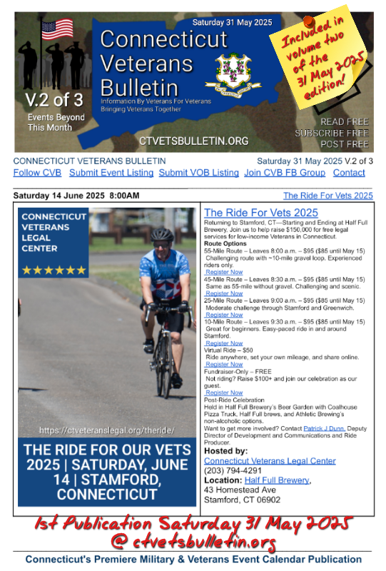 The Ride For Vets 2025