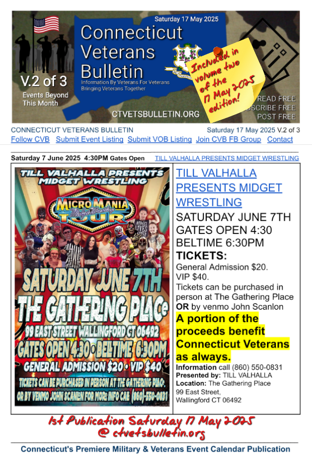 TILL VALHALLA PRESENTS MIDGET WRESTLING