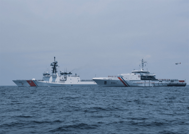 U.S. and Philippine Coast Guards Enhance Maritime Security Through Joint Exercises in Sulu Sea