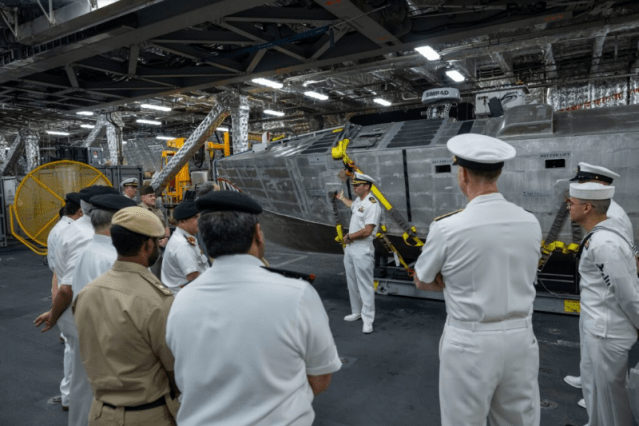 USS Canberra (LCS 30) Arrives in Bahrain on May 27, 2025, Enhancing U.S. Navy's Mine Countermeasure Capabilities in the Middle East